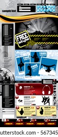 Website template