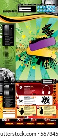 Website template