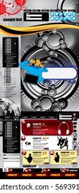 Website template