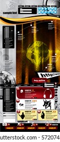 Website template