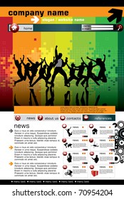 Website template