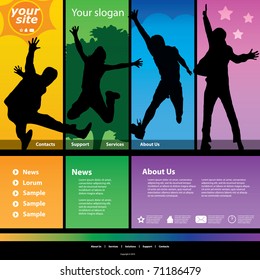 Website template
