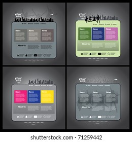 Website template