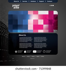 Website template