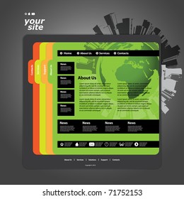 Website template