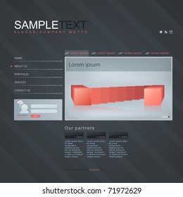 Website template