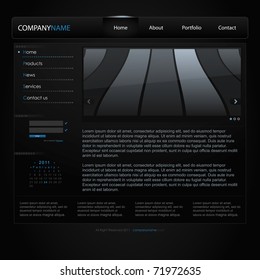 Website template