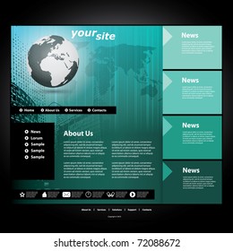 Website template