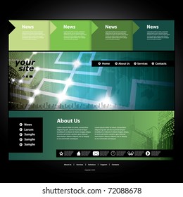 Website template