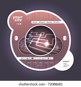 Website template