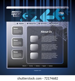 Website template