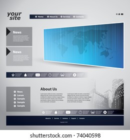 Website template