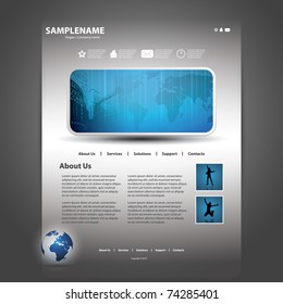 Website template