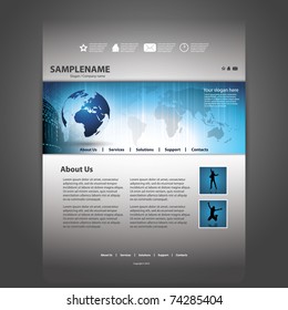 Website template