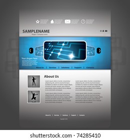 Website template