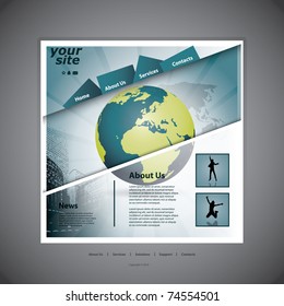 Website template