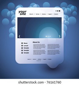 Website template