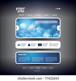 Website template