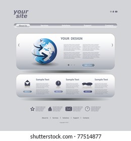 Website template