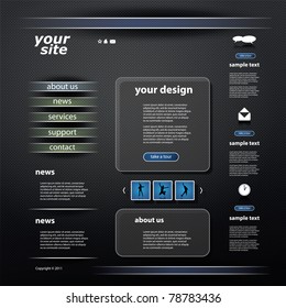 Website template