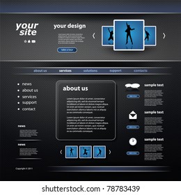 Website template