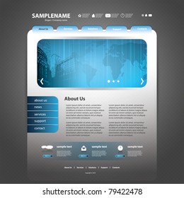 Website template