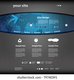 Website template