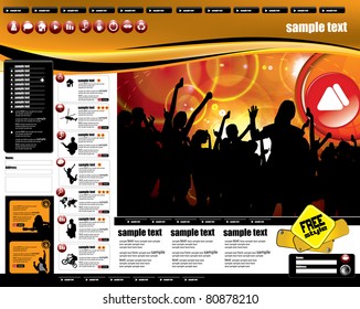 Website template