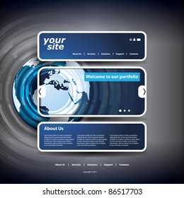 Website template