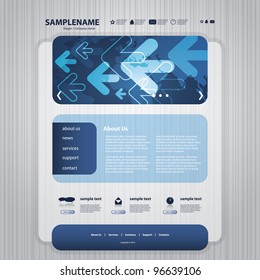 Website template