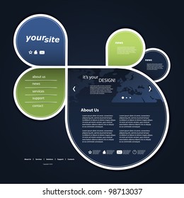 Website template