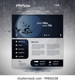 Website template