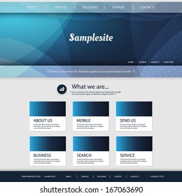 Website Template - Blog, Business