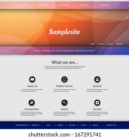 Website Template - Blog, Business, News