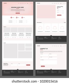 Website template collection