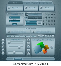 Website template design