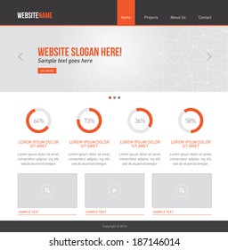 Website Template Design