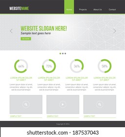 Website Template Design