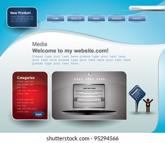 website template design