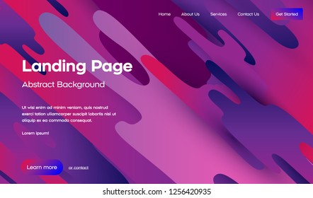 Website template design color background design. Dynamic shapes composition with gradient color. Art design for your design project. Vector illustration EPS10