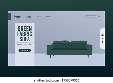 Website template design. Modern vector illustration concept of web page design for website and mobile website development. Easy to edit and customize. banner discount