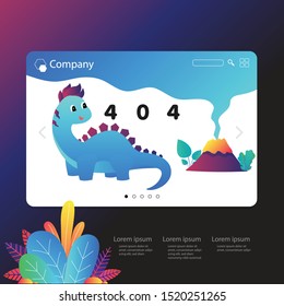 website template design. user interface vector