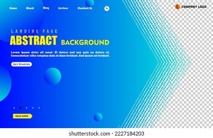 Website template design. Vector illustration concept of web page design for website development.