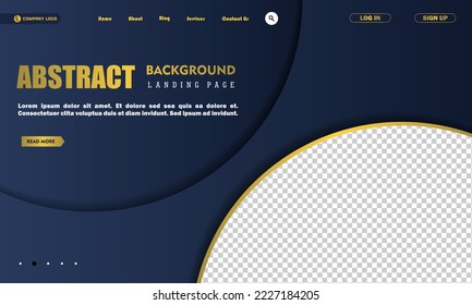 Website template design. Vector illustration concept of web page design for website development.