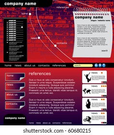 website template easy to editable