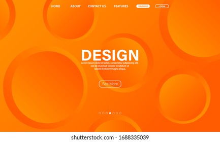 Website template for websites, or apps
