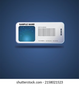 Plantilla de sitio web para su sitio de edición, vector, 3d, diseño futurista