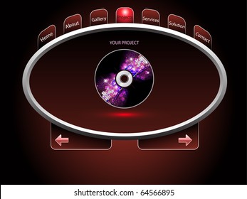 Website template.Easy to edit.All elements are on separate layers named accordingly.