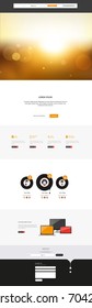     Website templates, icons, headers, blurred backgrounds and other vector elements for your design. 

