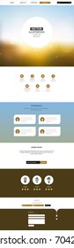     Website templates, icons, headers, blurred backgrounds and other vector elements for your design. 

